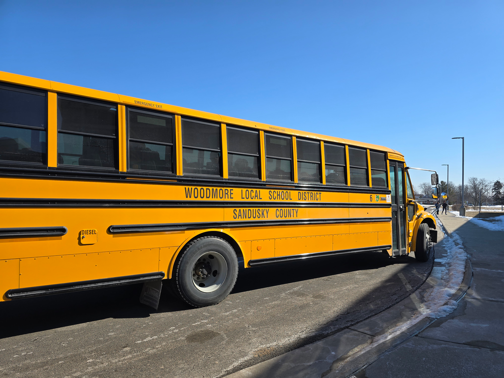 The first bus arrives back on campus. You can see the doors as it's turning past the camera - this is looking from the back of the bus toward the front.
