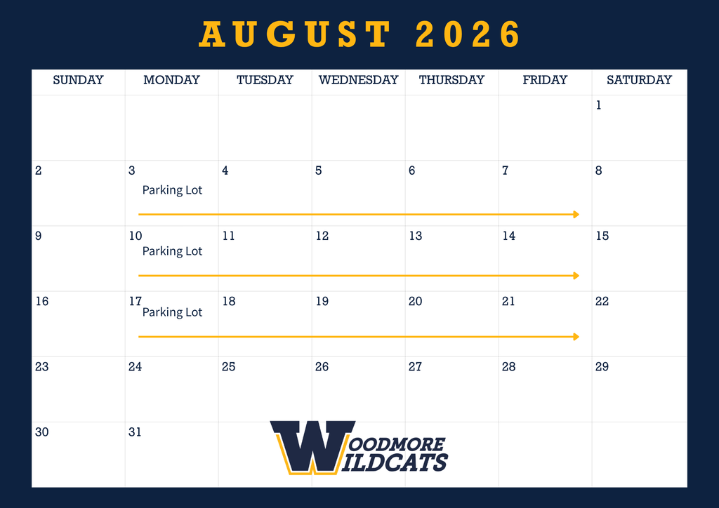 August Calendar