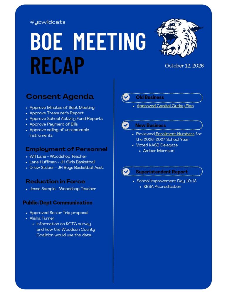 BOE recap