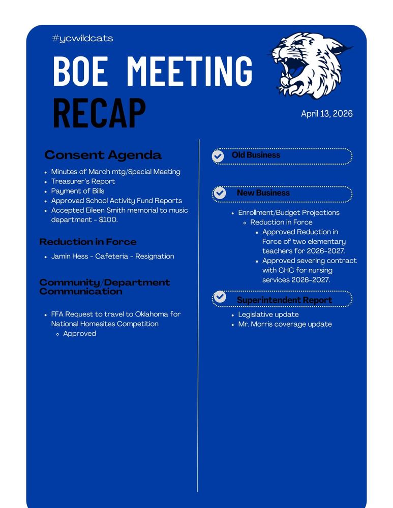 BOE recap