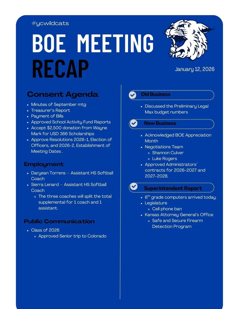 BOE recap