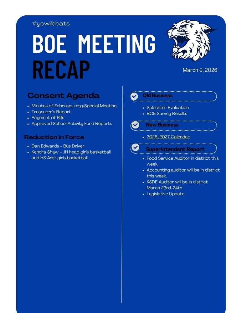 BOE recap