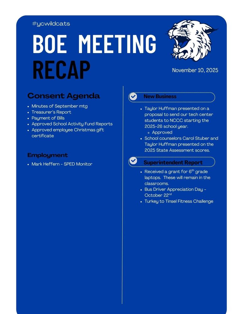 BOE recap