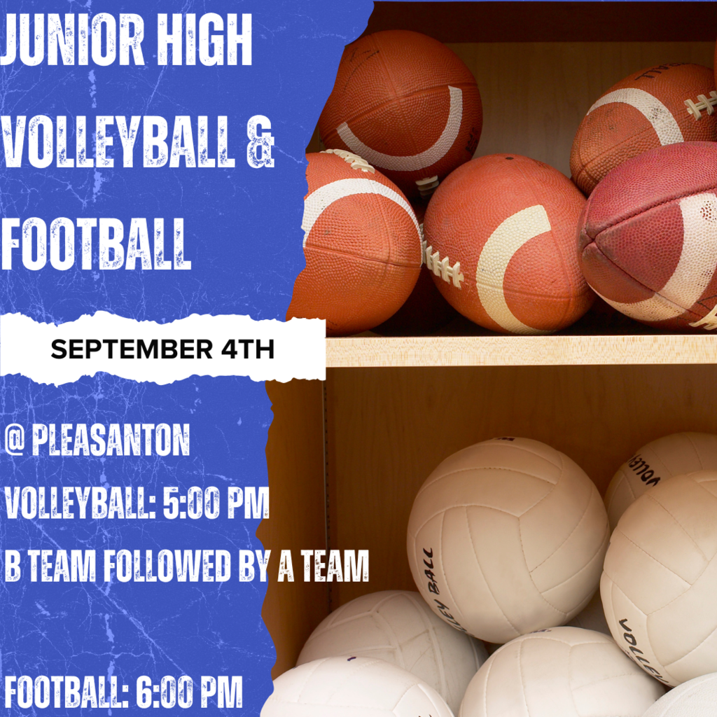 9:4 JH Volleyball:Football