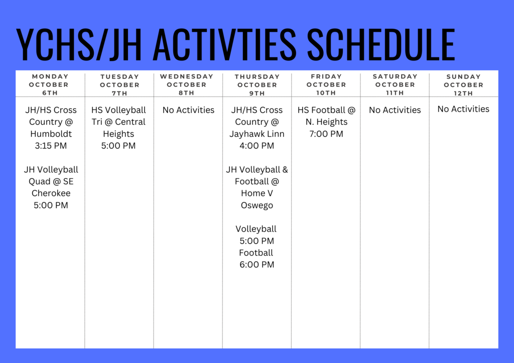 10:6-10:12 Activities