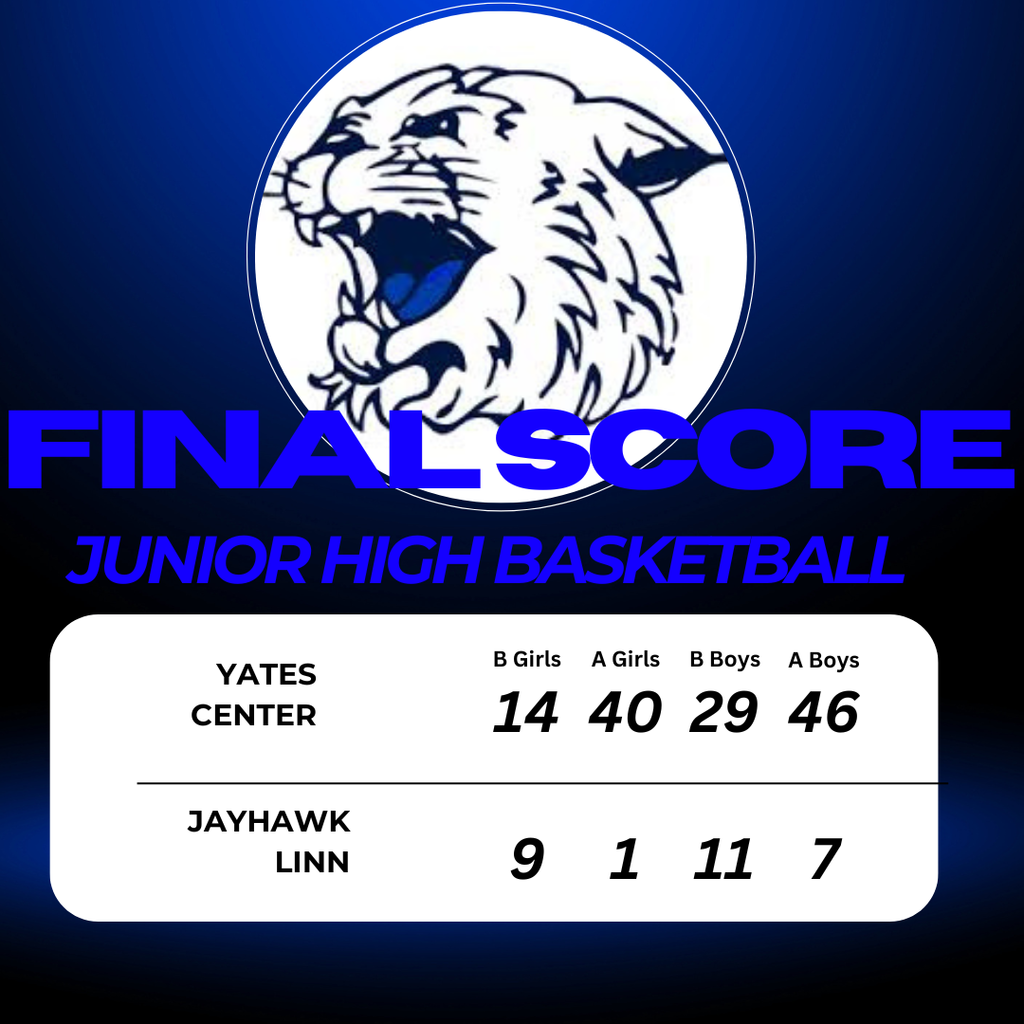 Final Score JH Basketball