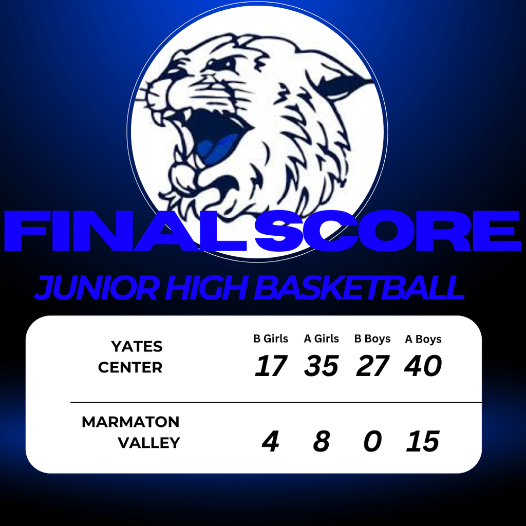 Final Score JH Basketball