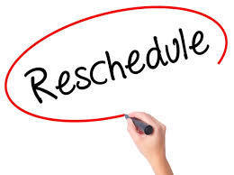 HS BSB/SB Reschedule