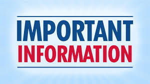 Important Information Regarding WISD Track