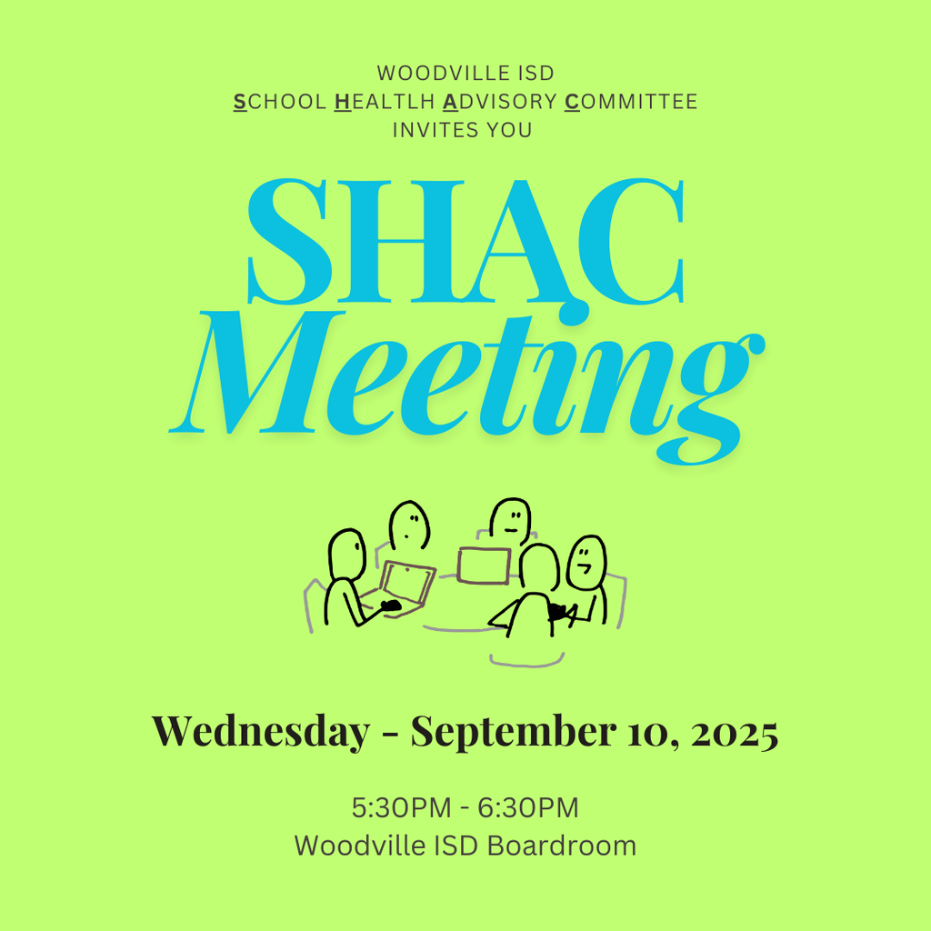 SHAC Announcement