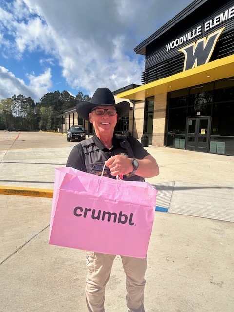 Stevan with CRUMBL Cookies