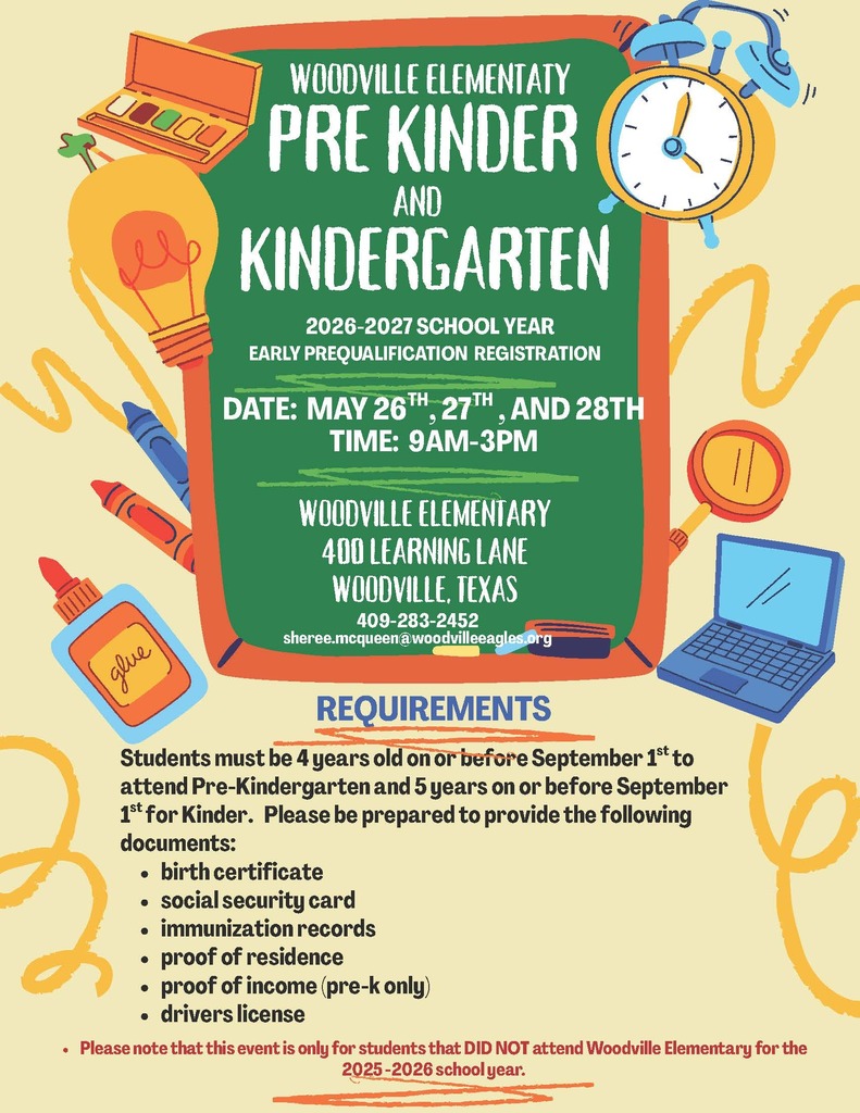 PreK and Kinder New Student Registration