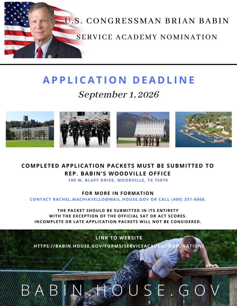 Service Academy Application Deadline