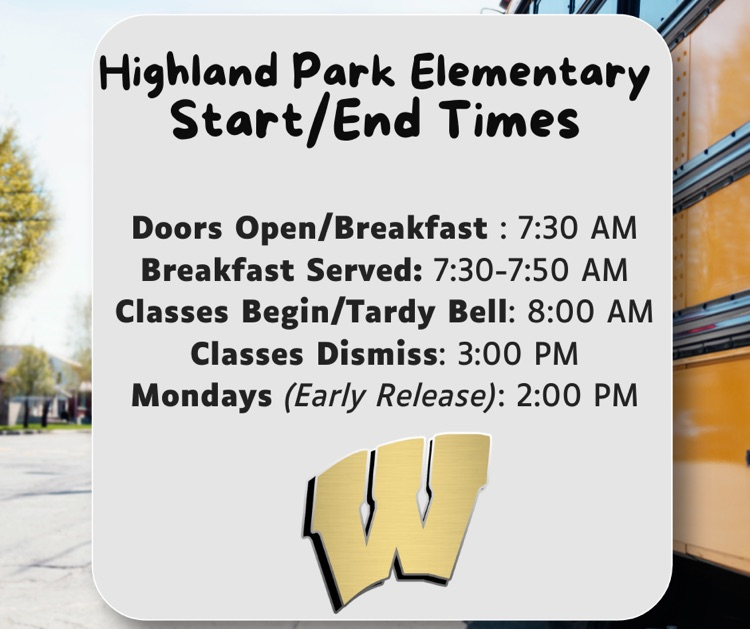 start/end times
