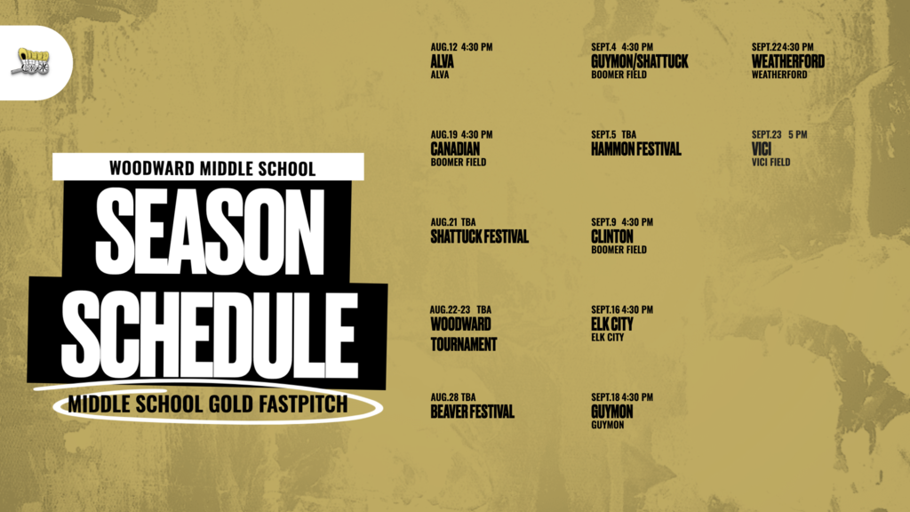 revised MS Gold Schedule