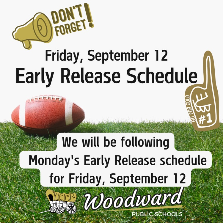 Early Release Today 9/12