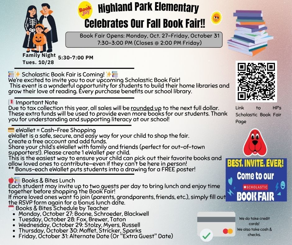 All the Book Fair Info!