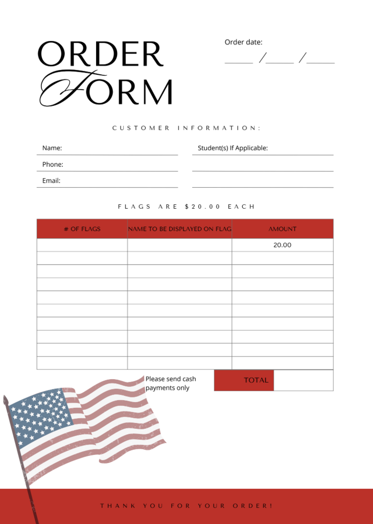 Order Form 