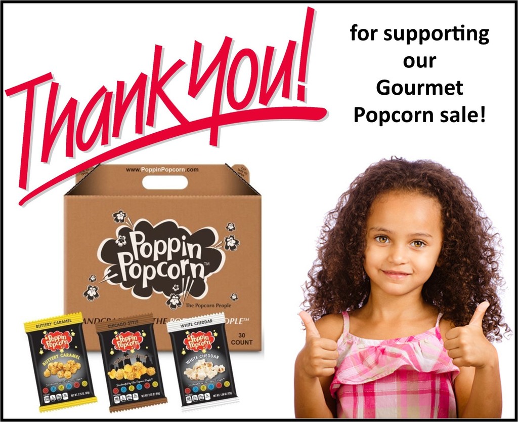 Popcorn sales happening now!