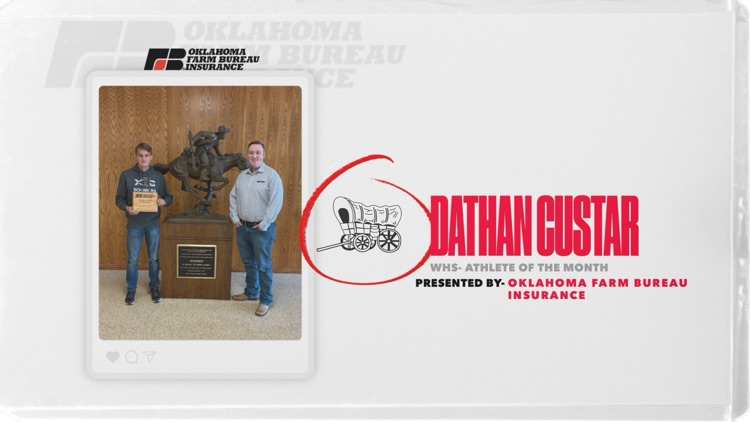 Dathan Custar-Athlete of the Month