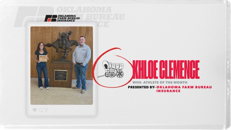 Khloe Clemence-Athlete of the Month