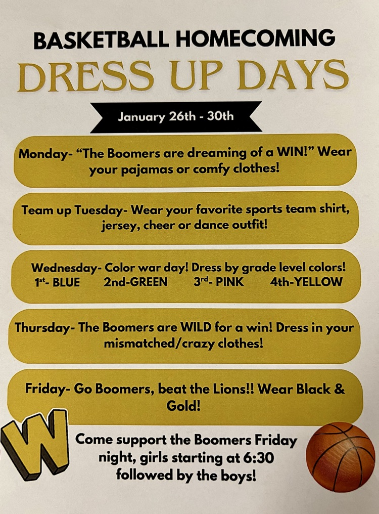 Homecoming Dress Up Days