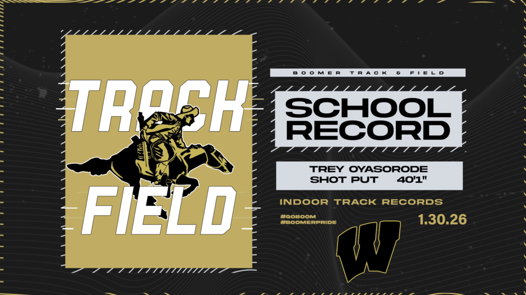 Trey Oyasorode shot put