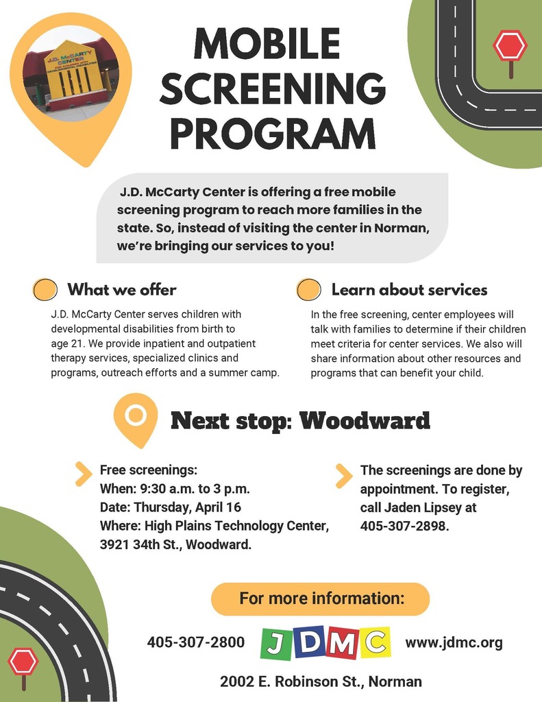 Mobile screening Woodward