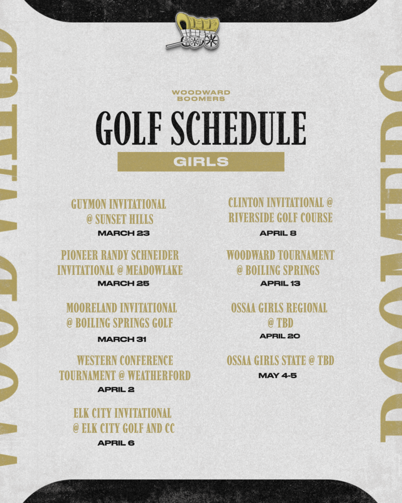 Girls Golf Schedule