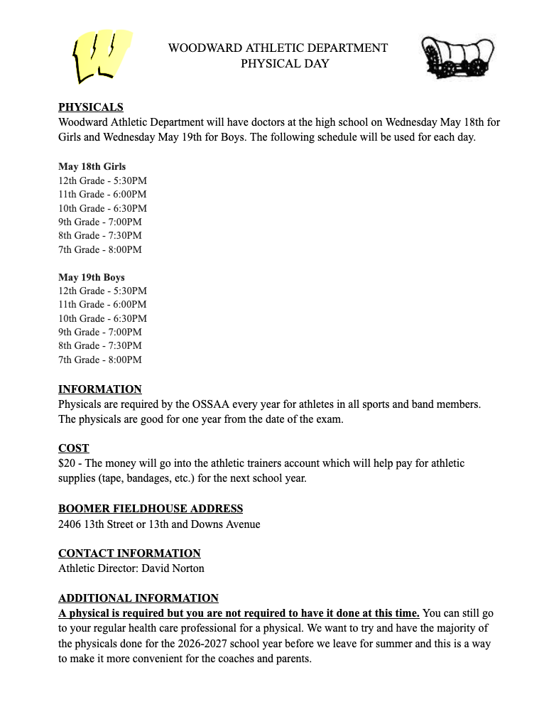 Sports Physicals