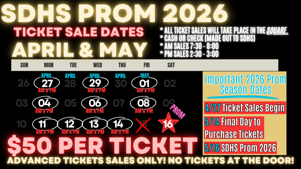 SDHS prom 2026