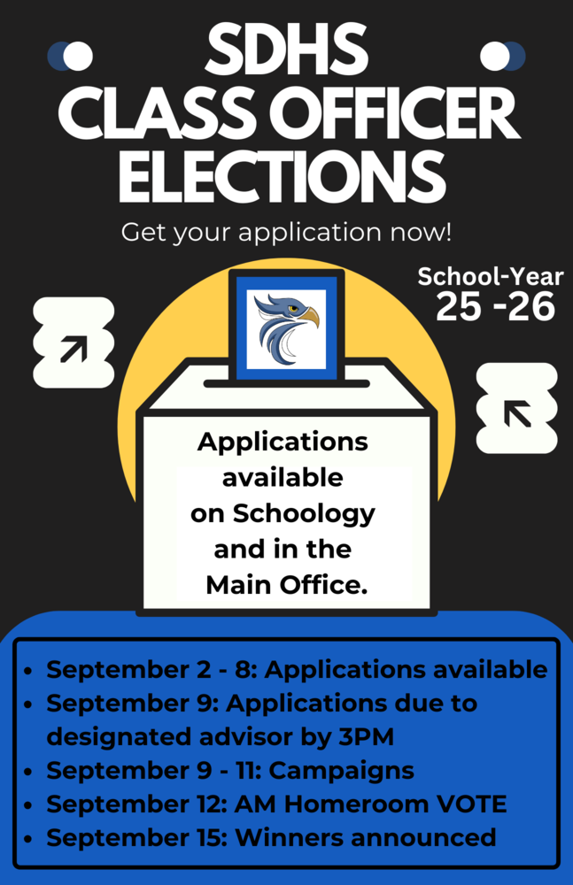 SDHS Class Officer Elections