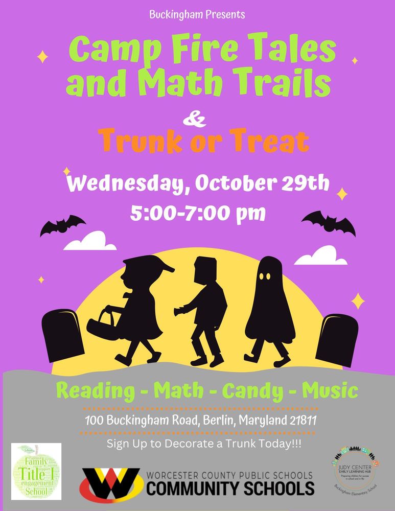 Math Night flyer