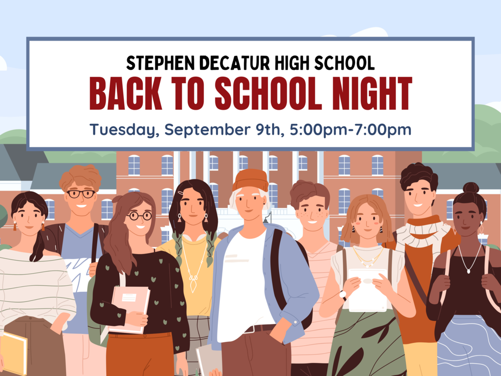 Back to School night at SDHS