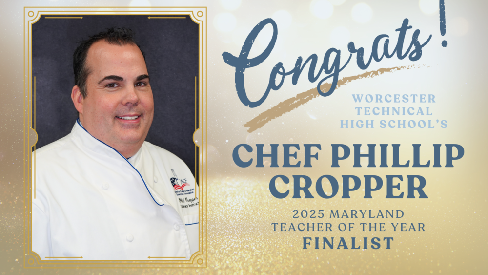 Phil Cropper is a Maryland Teacher of the Year Finalist