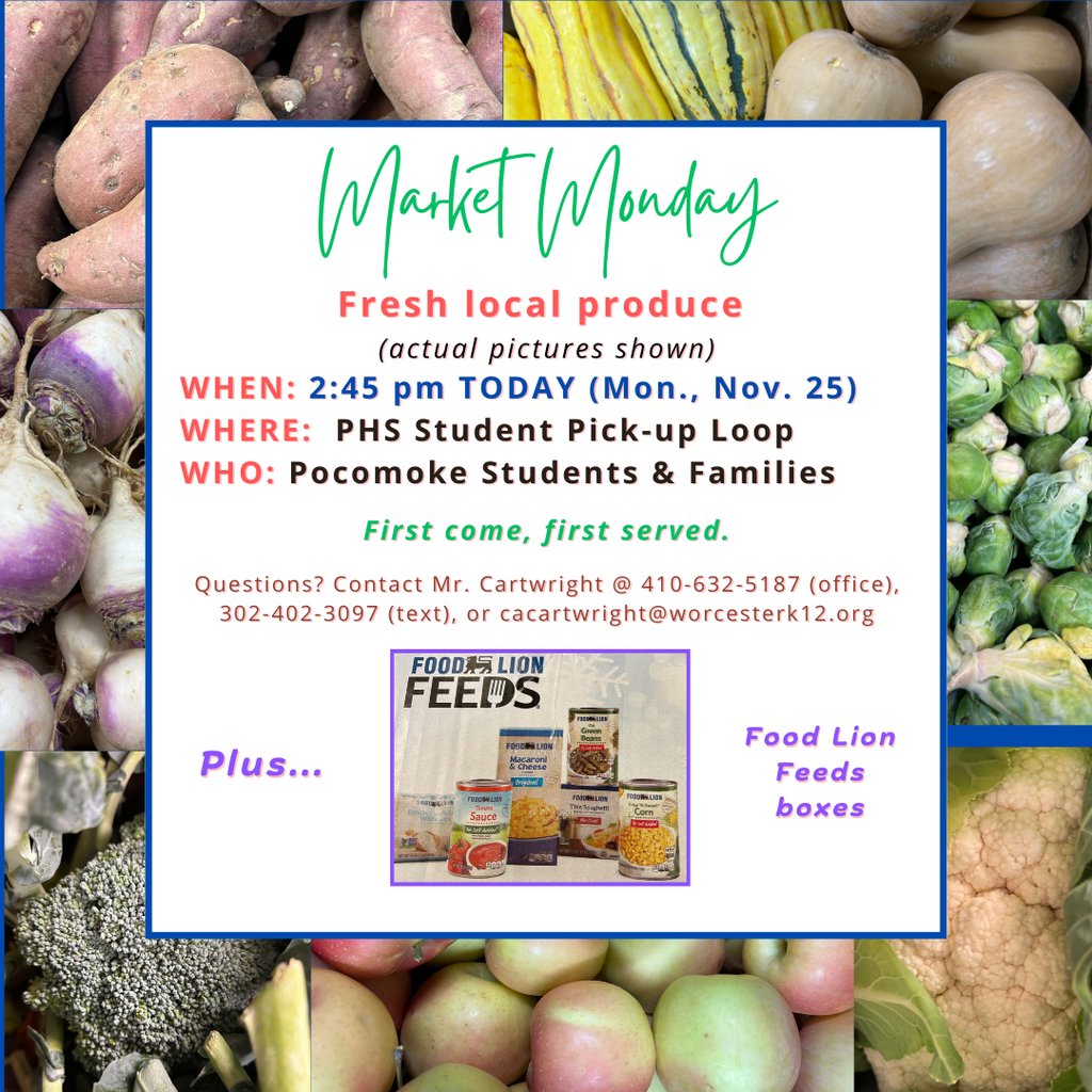 Market Monday produce