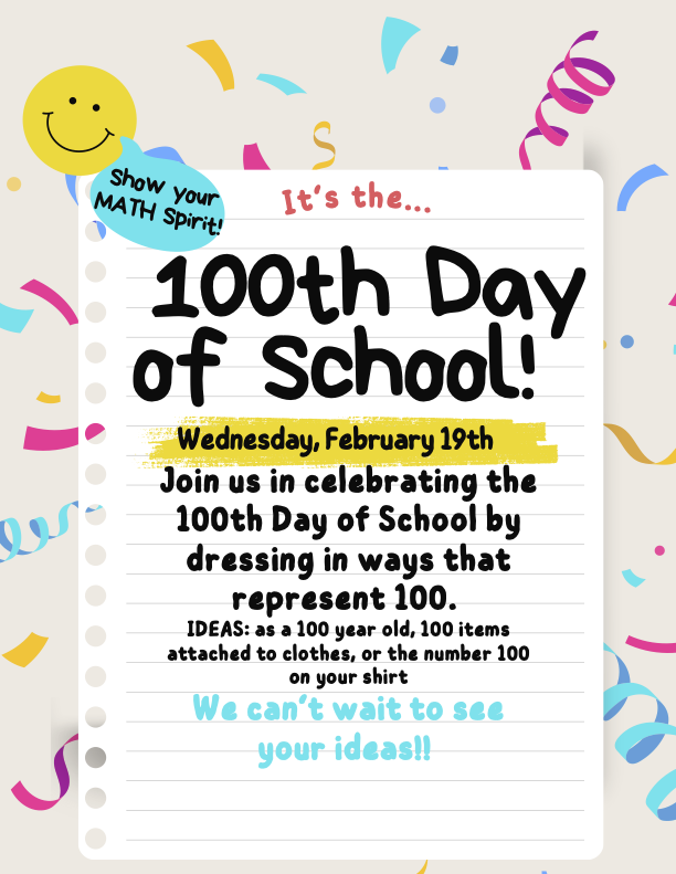 100th Day Flyer