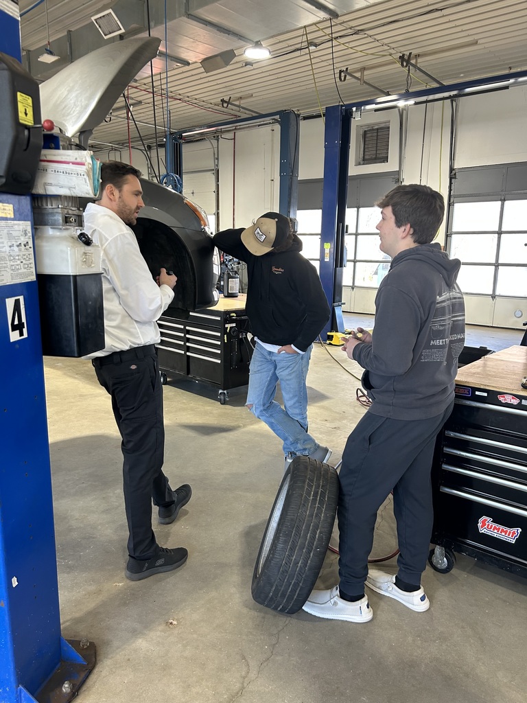Wheel Check Car on LIft