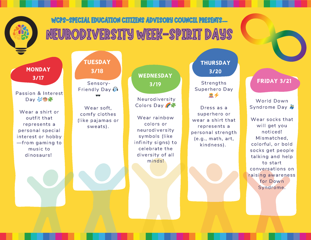 Neurodiversity Spirit Week