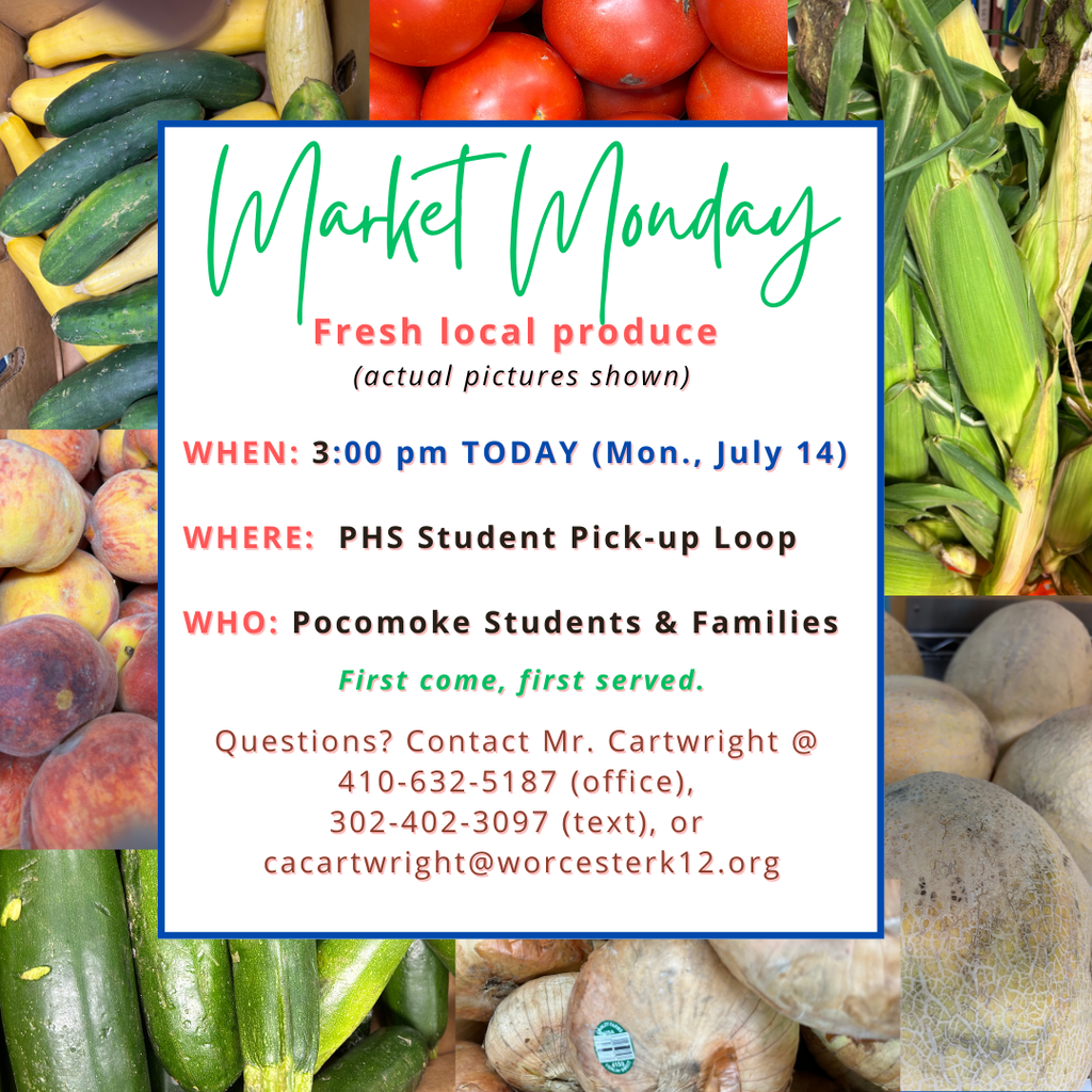 Market Monday produce