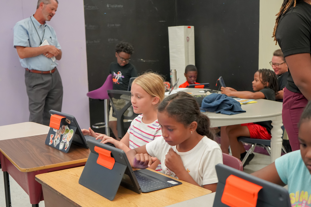 Students in classroom