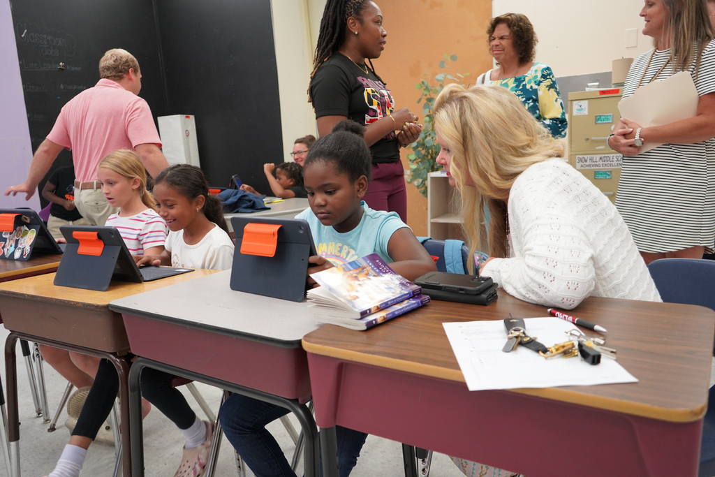 Students in classroom