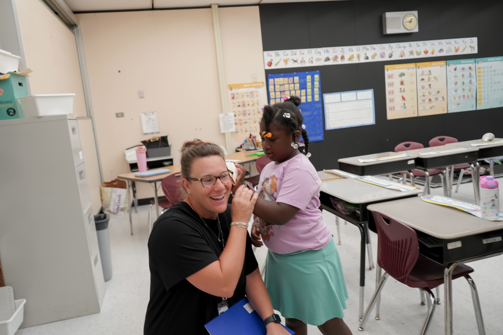 Woman and student