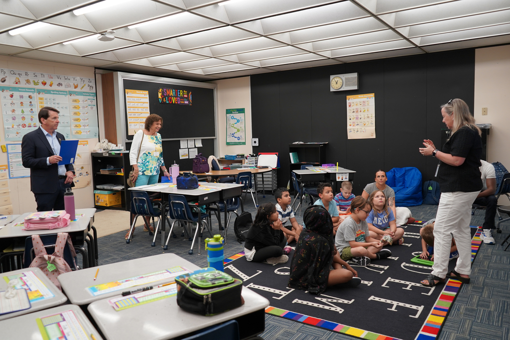 People in a classroom