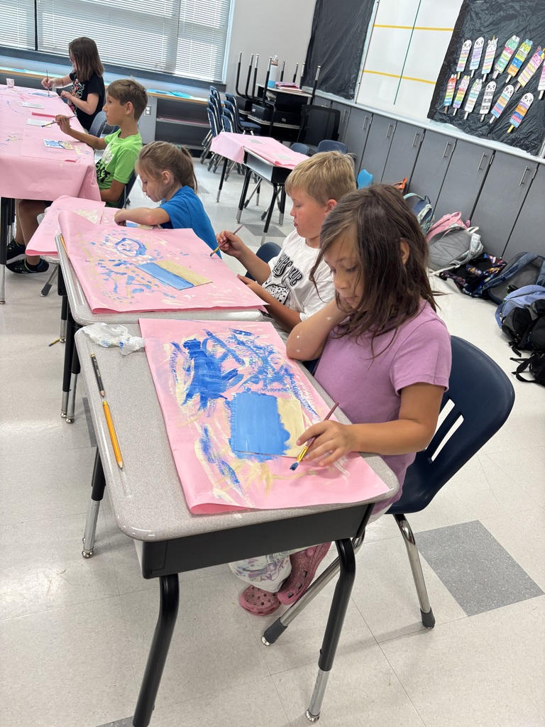 kids painting