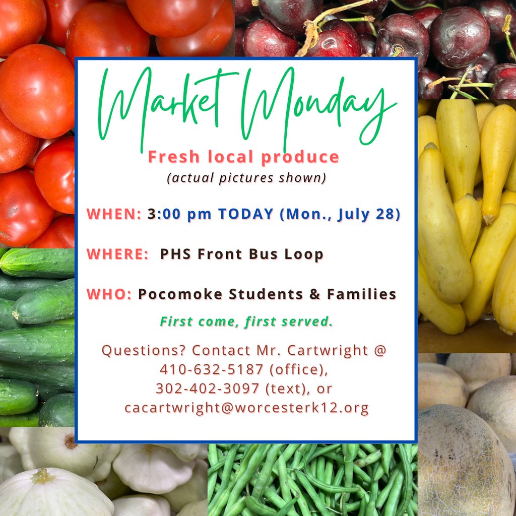 Market Monday produce