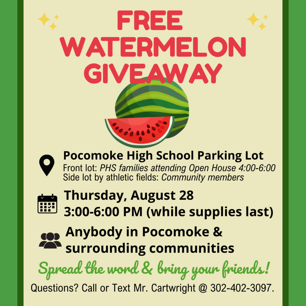 watermelon giveaway