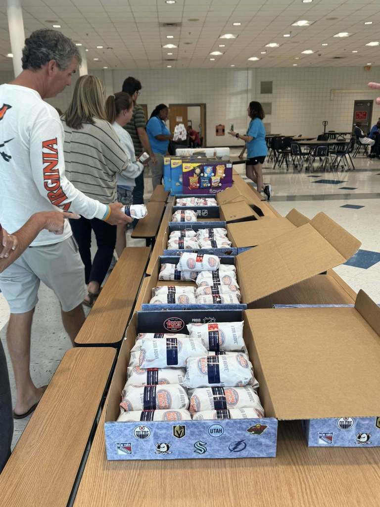 BTS lunch for SDHS staff from Sonrise Church 2025