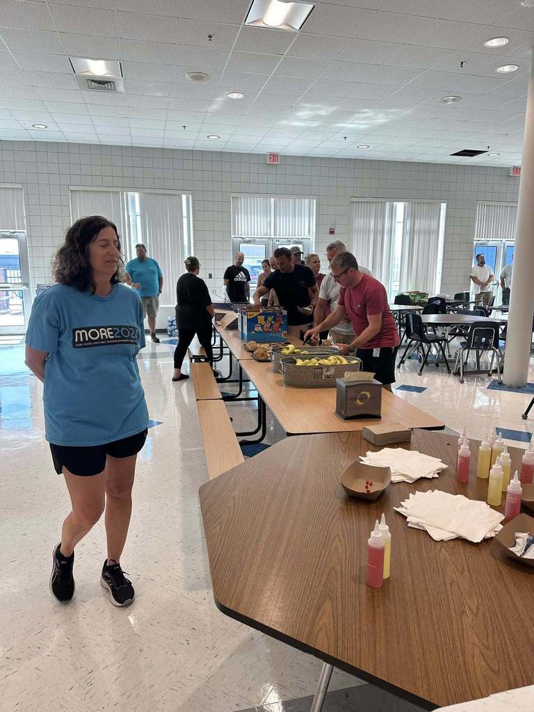 BTS lunch for SDHS staff from Sonrise Church 2025