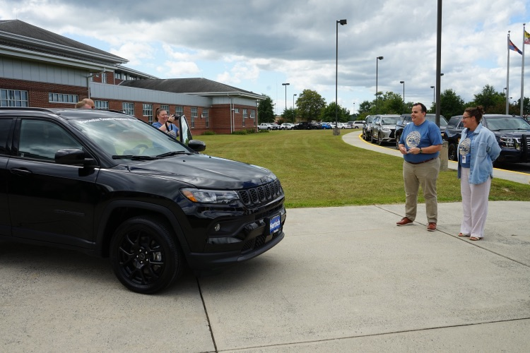 teacher of the year car presentation